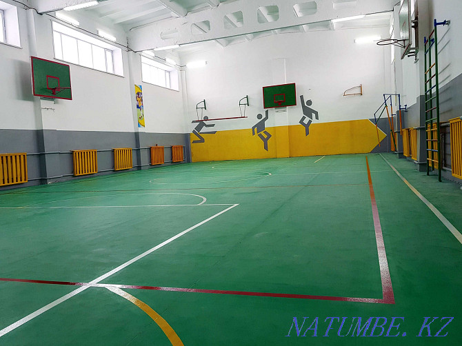 Спортивный линолеум для спортивных залов Астана - изображение 1