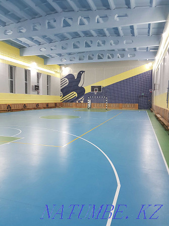Sports linoleum for gyms Astana - photo 3