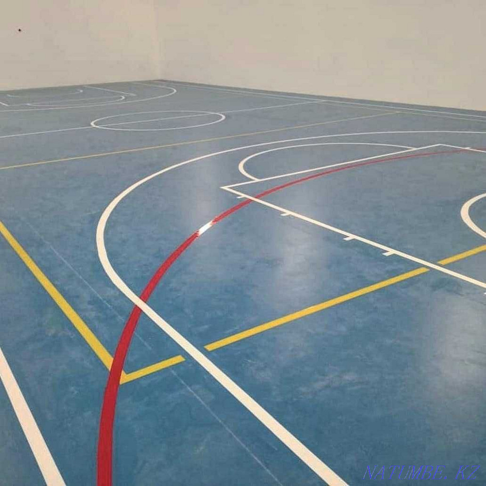 Спорт залдарына арналған спорттық линолеум  Астана - изображение 7