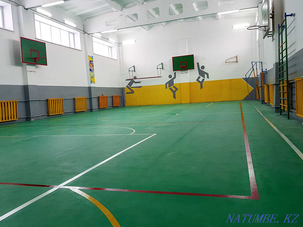 Спорт залдарына арналған спорттық линолеум  Астана - изображение 1