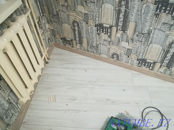 Laminate, linoleum, floor leveling Kostanay - photo 3