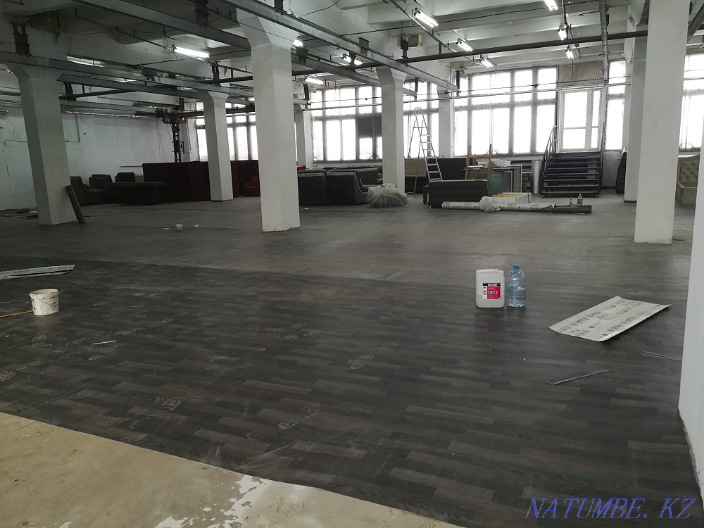 Ламинат, линолеум, выравнивание полов Костанай - изображение 4