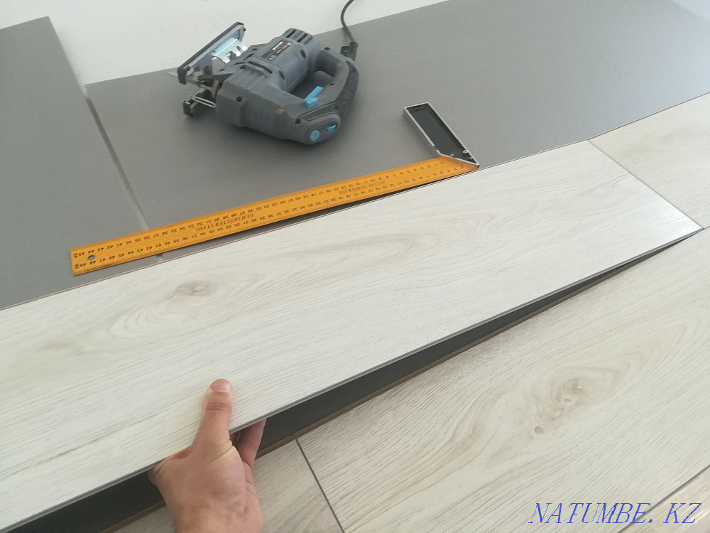 Ламинат, линолеум, выравнивание полов Костанай - изображение 1