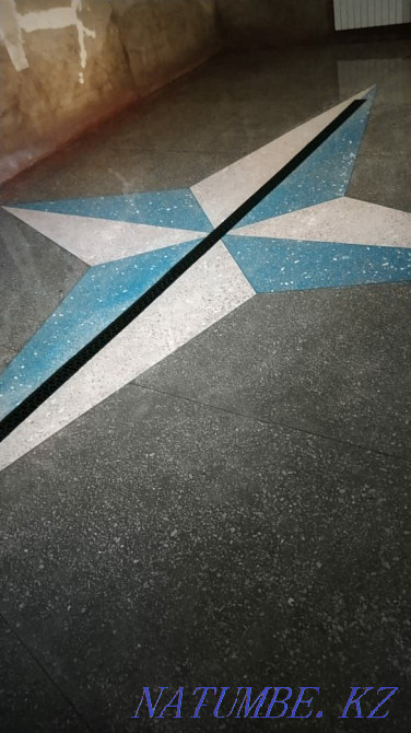 Marble chips floors Karagandy - photo 8