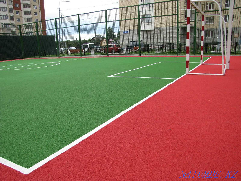 От 4300тг. Скидочный сезон, Резин покрытие, бесшовное, газон,плитка Шымкент - изображение 6