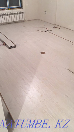 Installing laminate flooring neatly Astana - photo 6