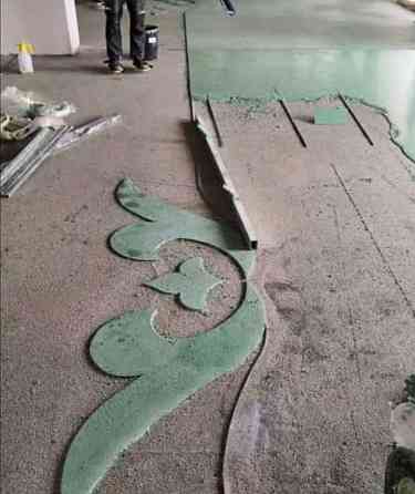 Полированный и Шлифованный бетонные полы Turkestan