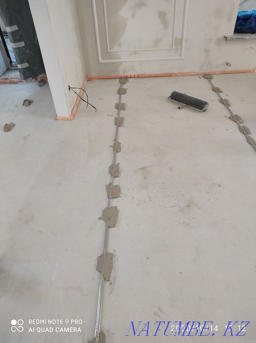 Заливка наливного пола, стяжки, укладка ламината паркета. Астана - изображение 4