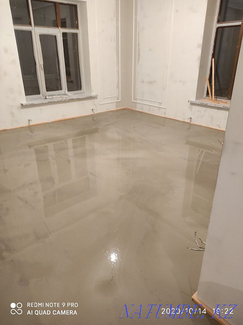 Заливка наливного пола, стяжки, укладка ламината паркета. Астана - изображение 6
