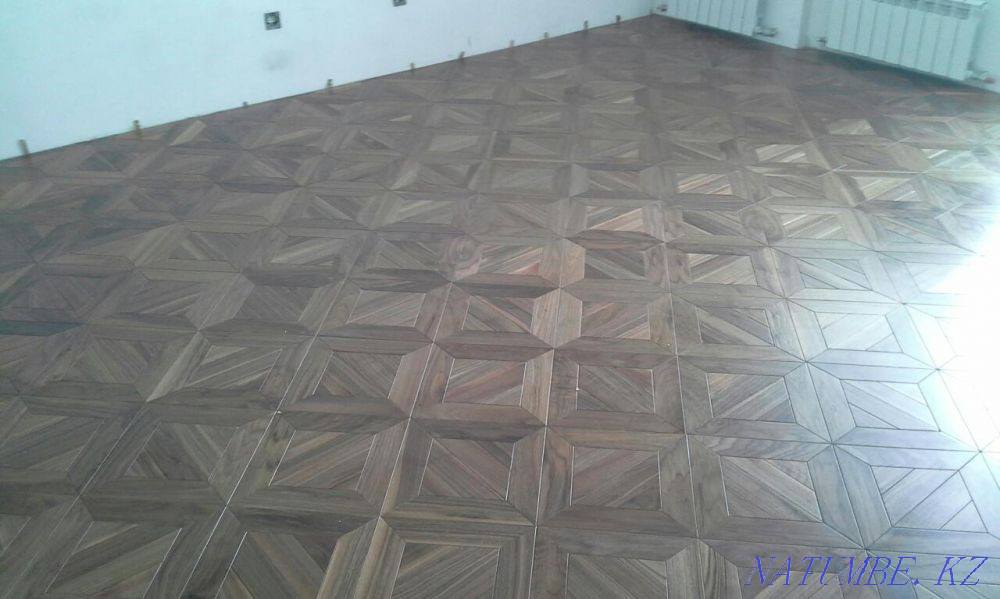 Sanding and restoration of parquet Astana - photo 4