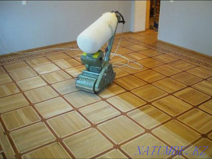 Sanding and restoration of parquet Astana - photo 6