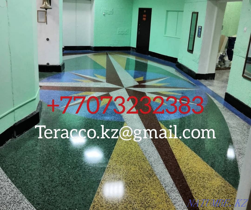 Screed Sanding Polishing Teracco Almaty - photo 5