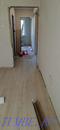 Work with floors, laminate, lenoleum, screed, self-leveling floor Ust-Kamenogorsk - photo 2
