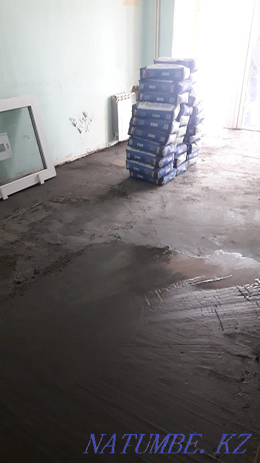 Работа полами, ламинат, ленолеум, стяжка, наливной пол Усть-Каменогорск - изображение 3