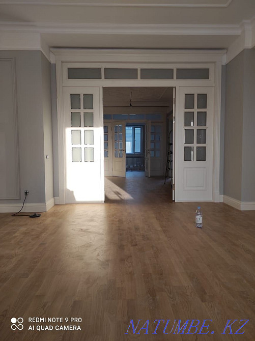 Laying laminate parquet boards, linoleum flooring professionally Astana - photo 6