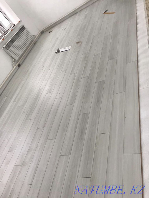Laminate laying. Qualitatively. Not expensive. 500tg.sq.m Aqtobe - photo 2