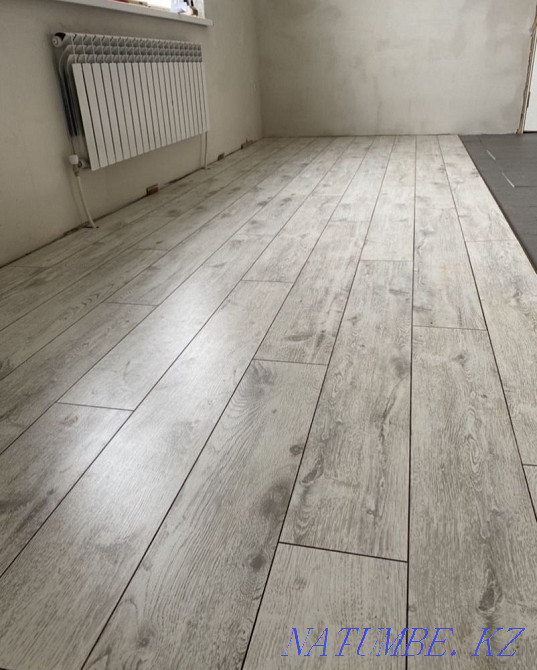 Laminate laying. Qualitatively. Not expensive. 500tg.sq.m Aqtobe - photo 3