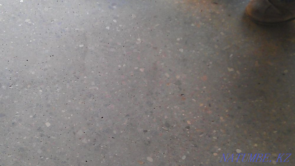 Grinding, dust removal and polishing of concrete floors. Kostanay - photo 5