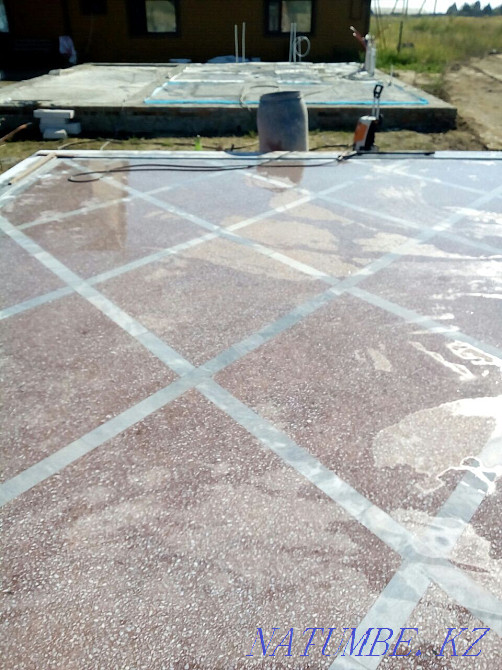 Grinding, dust removal and polishing of concrete floors. Kostanay - photo 7