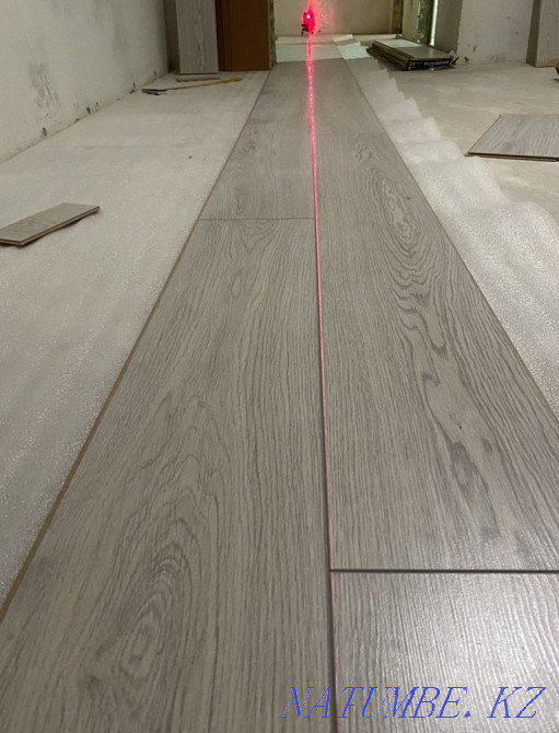Laminate laying. Per sq.m 500t Aqtobe - photo 5