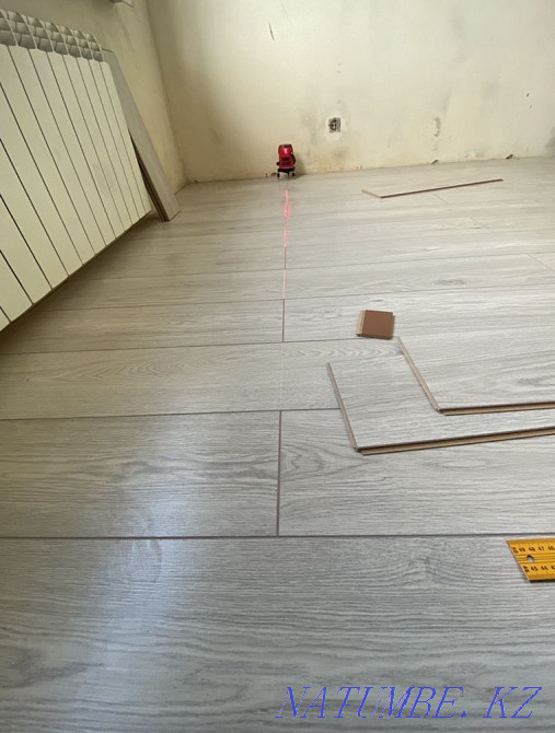 Laminate laying. Per sq.m 500t Aqtobe - photo 6