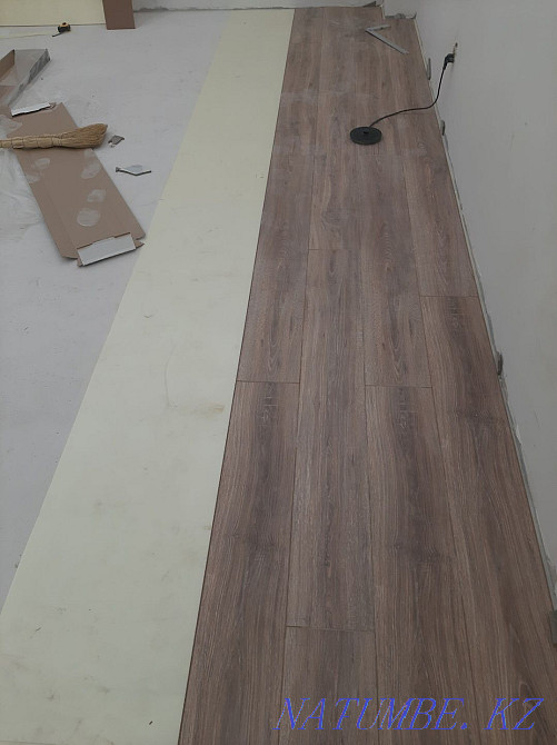 Укладка ламината качественно профессионально Алматы - изображение 8