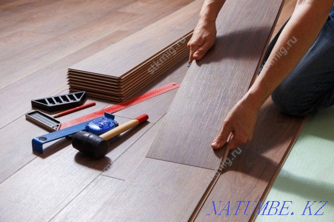 High quality laminate flooring Aqtobe - photo 1