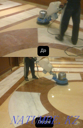 Grinding, polishing, restoration, crystallization granite, marble Astana - photo 2