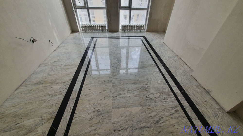 Grinding, polishing, restoration, crystallization granite, marble Astana - photo 7
