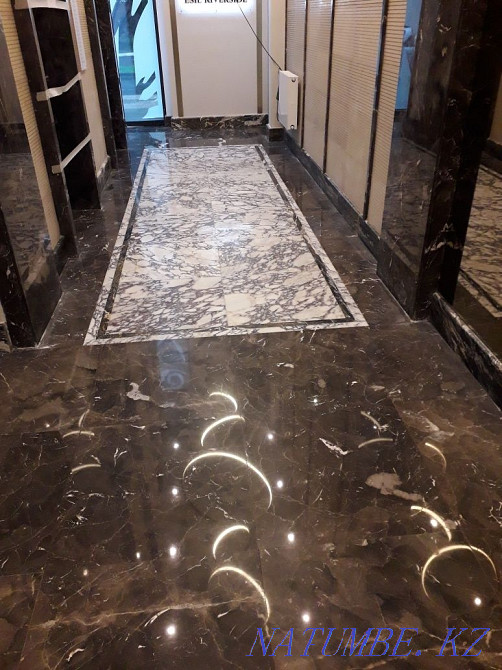 Grinding, polishing, restoration, crystallization granite, marble Astana - photo 1