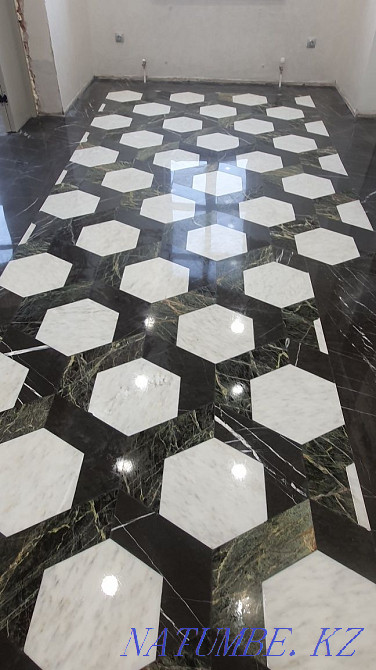Grinding, polishing, restoration, crystallization granite, marble Astana - photo 5