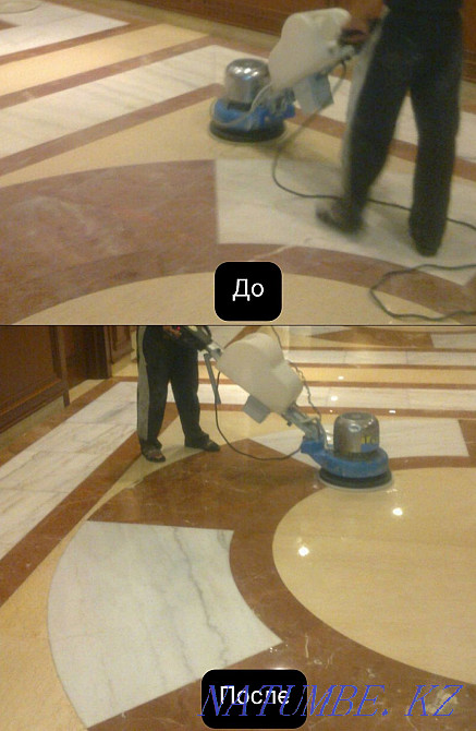 Grinding, polishing, restoration, crystallization granite, marble Astana - photo 2
