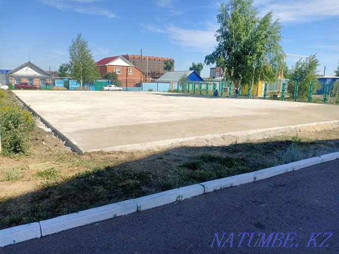 Screed, pouring the floor, sites. Foundation. Kostanay - photo 1