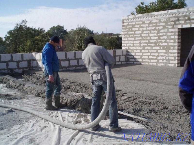 Polystyrene concrete, pouring, insulation of roofs, attics Almaty - photo 3