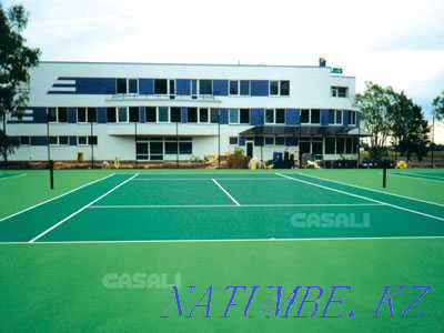 Construction of tennis courts CASALI SPORT PRODUCTION ITALY Astana - photo 2