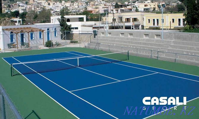 Construction of tennis courts CASALI SPORT PRODUCTION ITALY Astana - photo 1