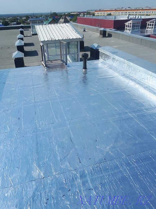 Industrial floors. Roof, Roof, Waterproofing, Sandwich panel. Kokshetau - photo 8