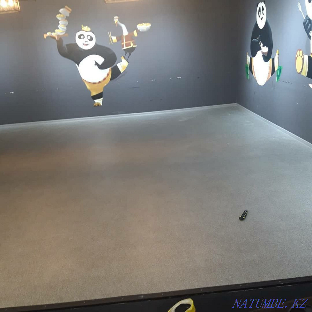 Укладка линолеума ковролин ламината Алгабас - изображение 2