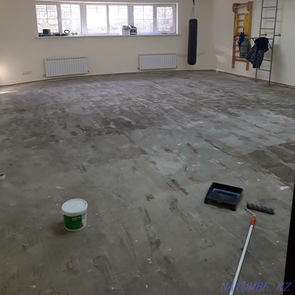 Укладка линолеума ковролин ламината Алгабас - изображение 6