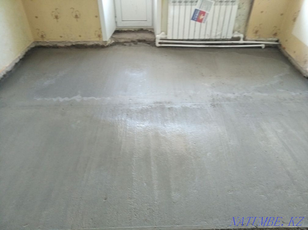 Стяжка пола.Качество гарантирую. Караганда - изображение 1