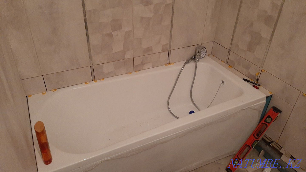 Наливной пол, укладка ламината, пластик откос, установка стиралок Уральск - изображение 6