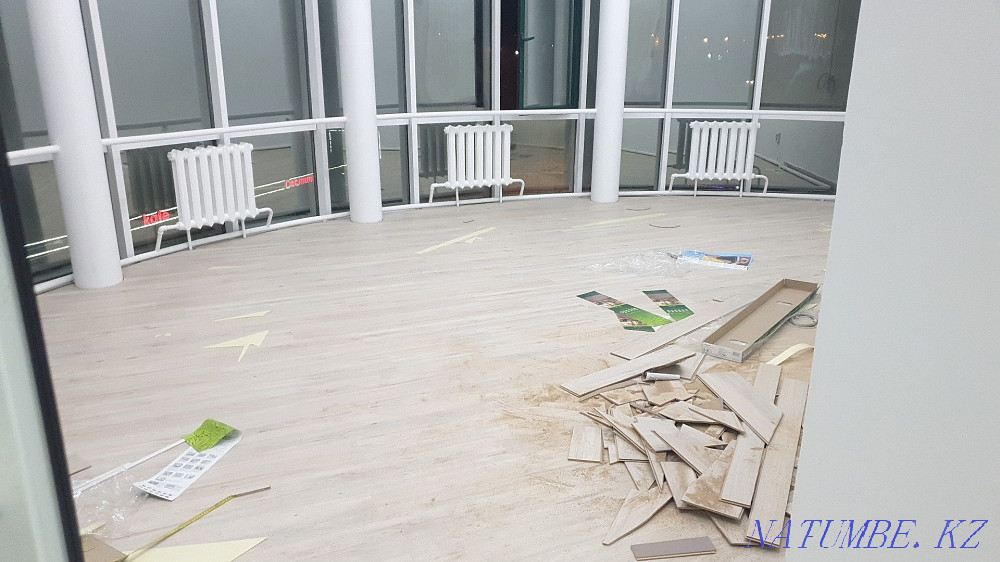 Ламинат, линолеум, плинтус  отбасы  - изображение 7