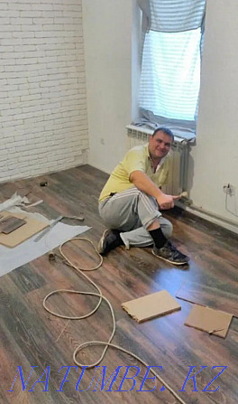 Repair, laminate flooring, wooden floors Боралдай - photo 1