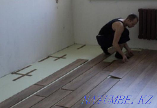 Repair, laminate flooring, wooden floors Боралдай - photo 3