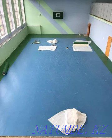 Laying commercial linoleum, carpet, pvc Astana - photo 6