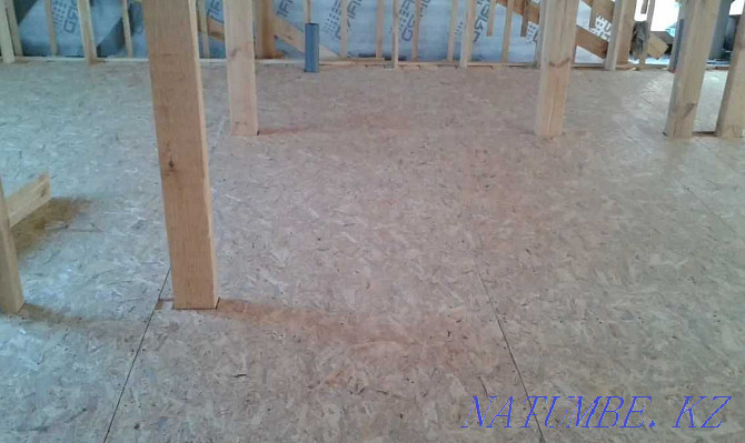 Wooden (OSB) flooring. Qualitatively! Karagandy - photo 4
