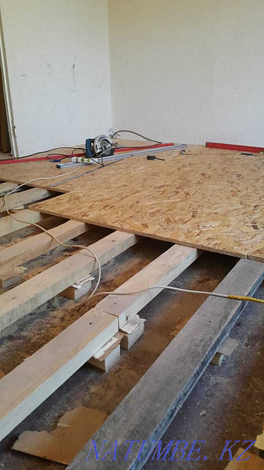 Настил деревянных (OSB) полов. Качественно! Караганда - изображение 6