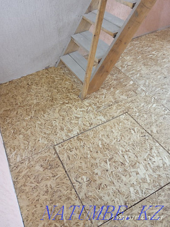 Linoleum flooring DVP, chipboard, OSB Petropavlovsk - photo 5
