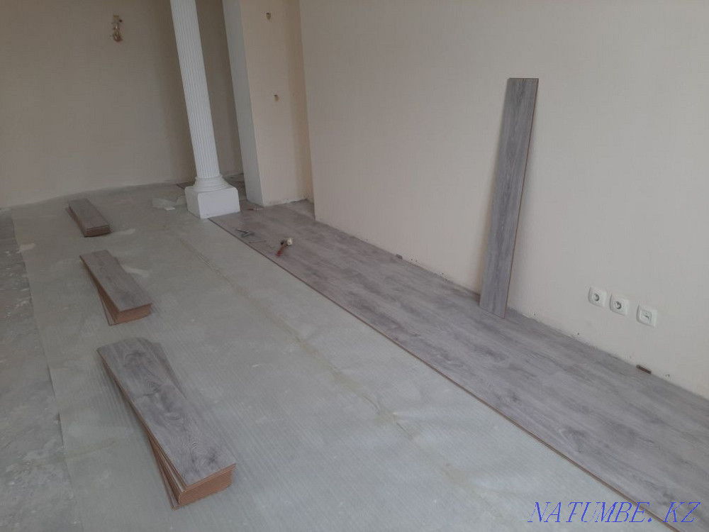 Ламинатты ұқыпты және тиімді төсеу  Астана - изображение 5