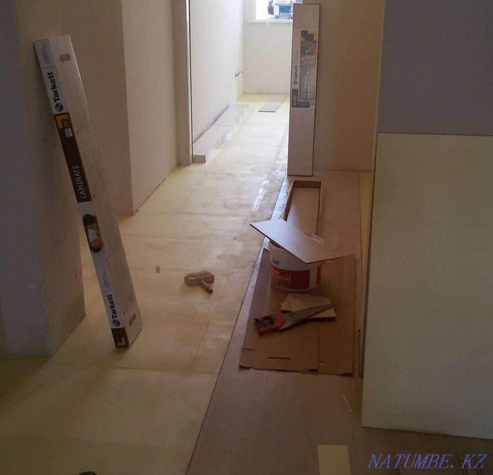 Ламинатты ұқыпты және тиімді төсеу  Астана - изображение 1